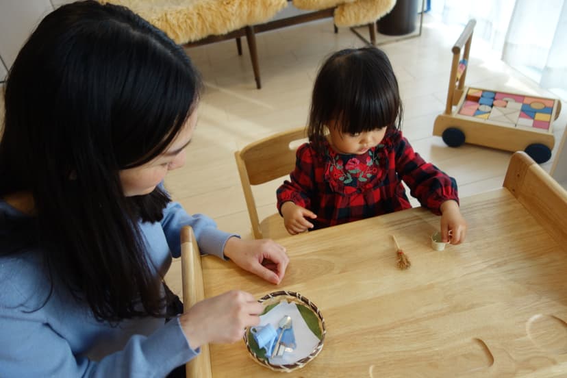 モンテッソーリ教室の様子
