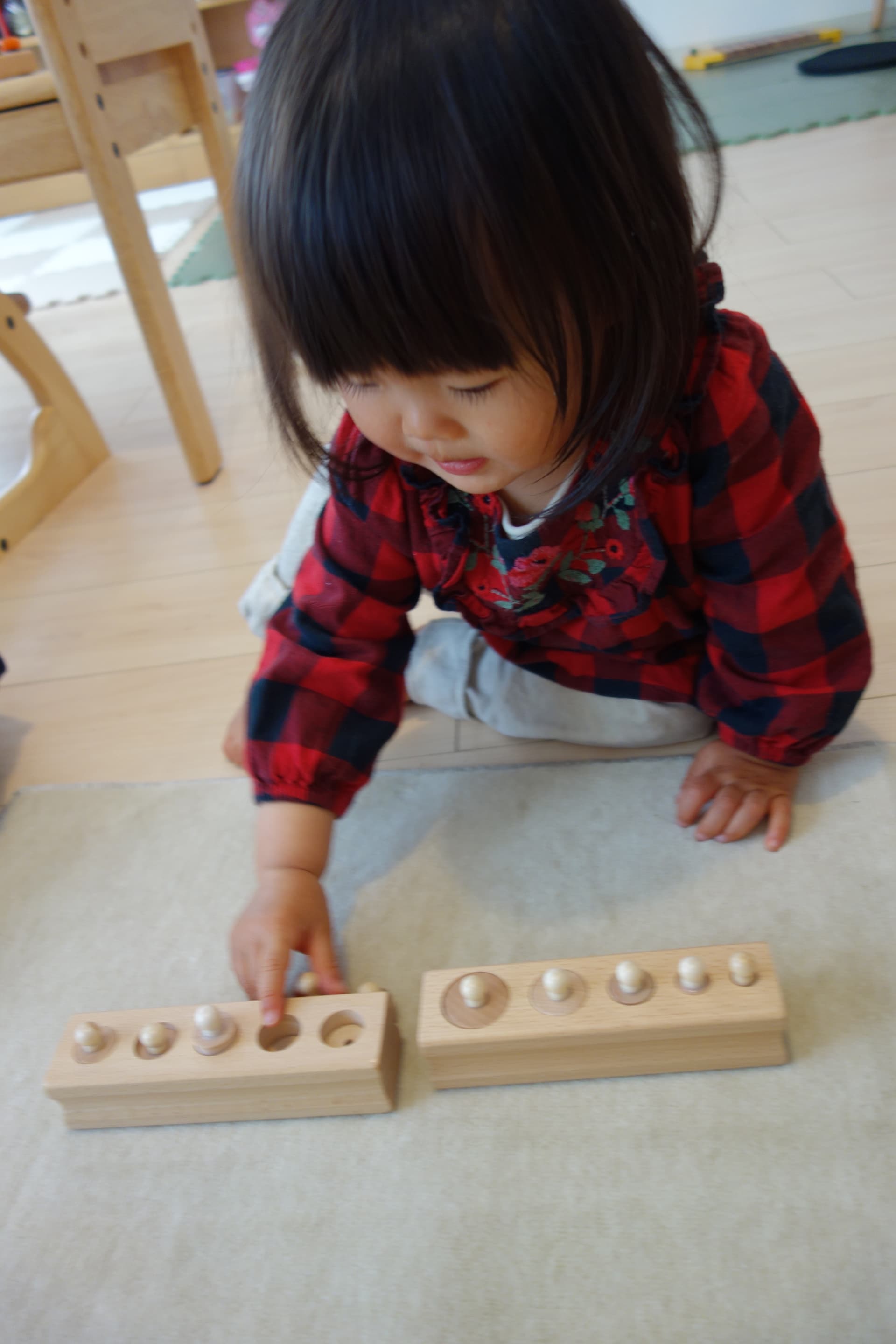 訪問モンテッソーリの様子